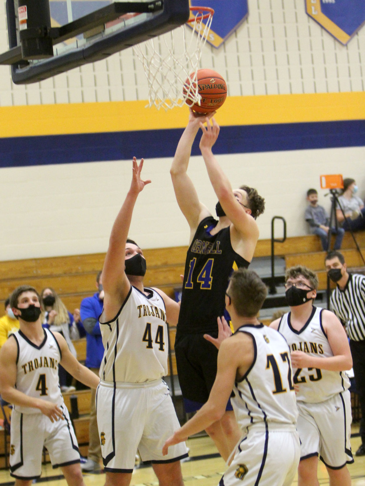 Cornell at New Auburn boys basketball 1-15-21